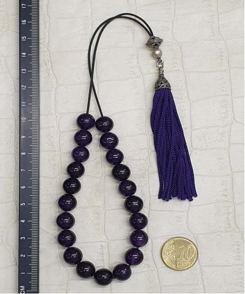 Κομπολόι από Αμέθυστο KOM11500