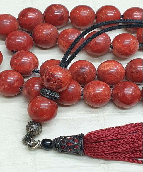 Κομπολόι από Μηλοκόραλο KOM11492