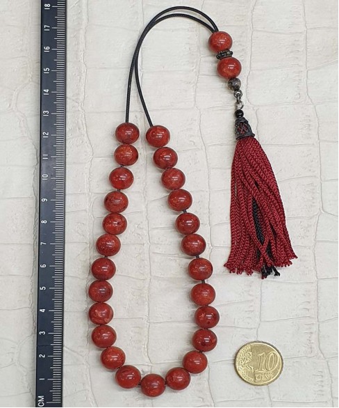 Κομπολόι από Μηλοκόραλο KOM11492