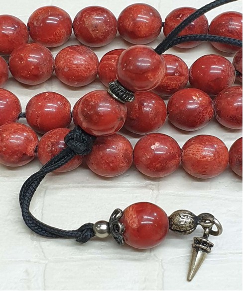 Κομπολόι από Μηλοκόραλο KOM11493