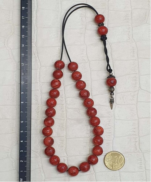 Κομπολόι από Μηλοκόραλο KOM11493