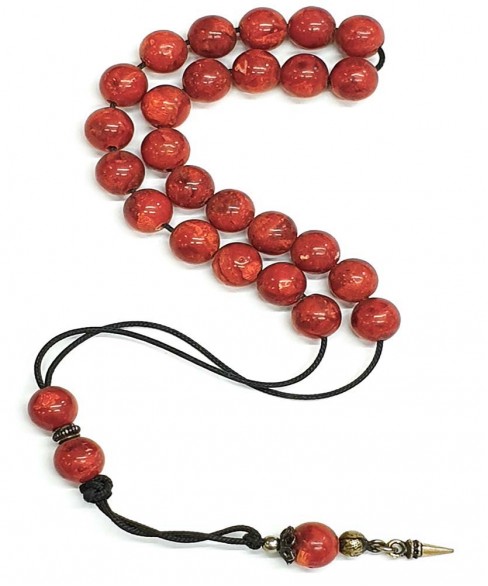 Κομπολόι από Μηλοκόραλο KOM11493