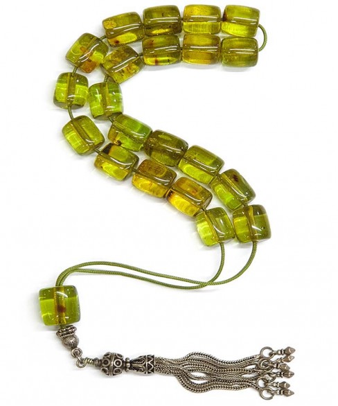 Κομπολόι από Κεχριμπάρι Κολομβίας KOM11431