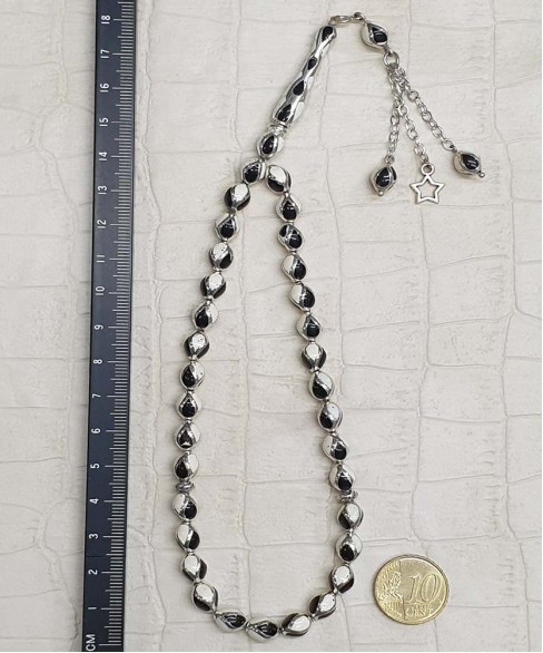 Κομπολόι από Ασήμι και Τεχνητή Ρητίνη KOM11419