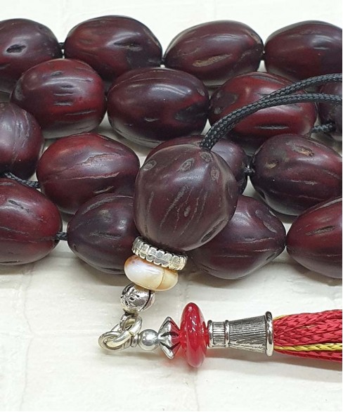 Κομπολόι από Μοσχοκάρυδο KOM11352