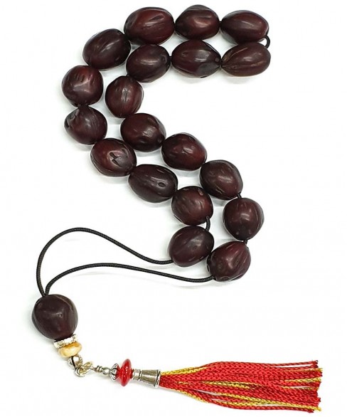 Κομπολόι από Μοσχοκάρυδο KOM11352