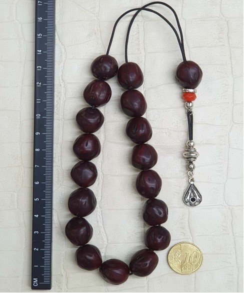 Κομπολόι από Μοσχοκάρυδο KOM11353