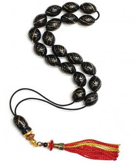 Κομπολόι από Έβενο KOM11343