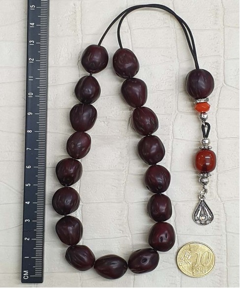 Κομπολόι από Μοσχοκάρυδο KOM11346