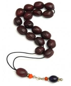 Κομπολόι από Μοσχοκάρυδο KOM11333