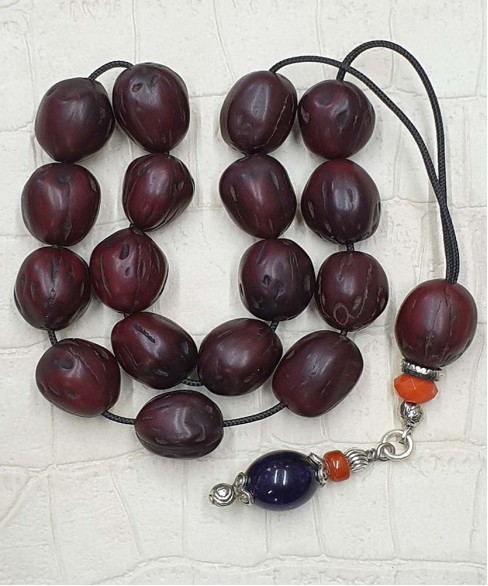 Κομπολόι από Μοσχοκάρυδο KOM11333