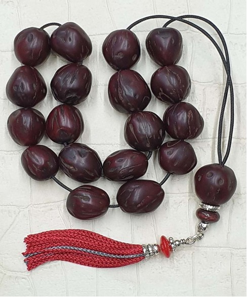 Κομπολόι από Μοσχοκάρυδο KOM11335