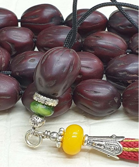 Κομπολόι από Μοσχοκάρυδο KOM11337