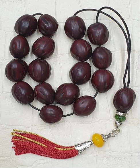 Κομπολόι από Μοσχοκάρυδο KOM11337