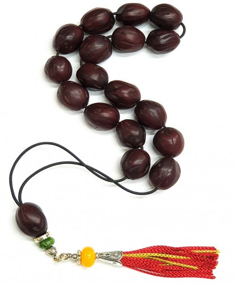 Κομπολόι από Μοσχοκάρυδο KOM11337