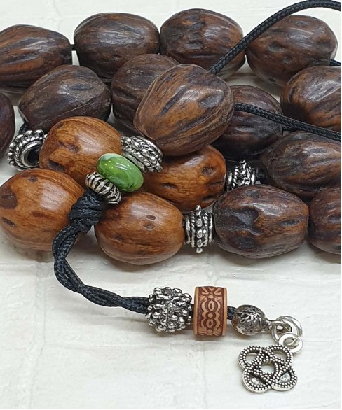 Κομπολόι από Μοσχοκάρυδο KOM11339