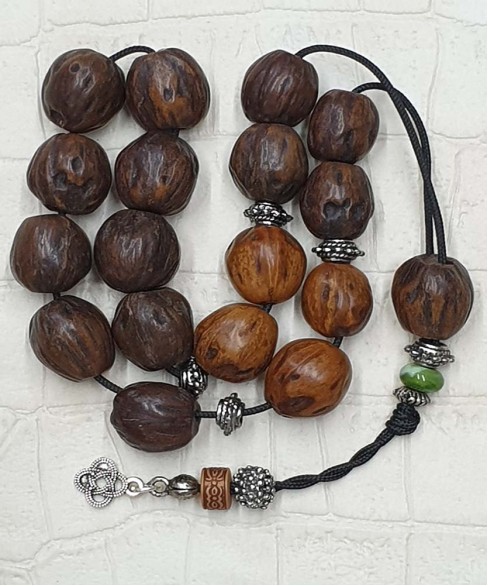 Κομπολόι από Μοσχοκάρυδο KOM11339