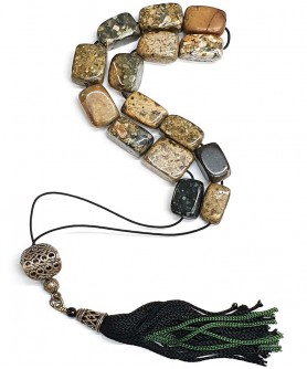 Κομπολόι από Ορυκτή Πέτρα KOM11293