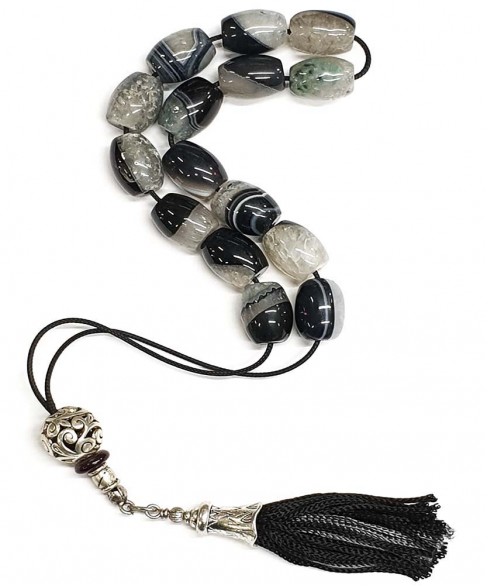 Κομπολόι από Ορυκτή Πέτρα KOM11285