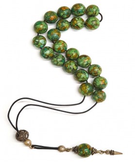 Κομπολόι από Ορυκτή Πέτρα KOM11211