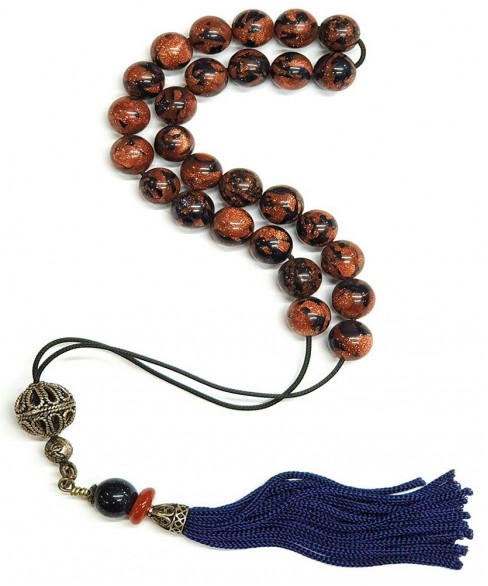 Κομπολόι από Ορυκτή Πέτρα KOM11214