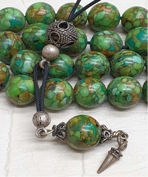 Κομπολόι από Ορυκτή Πέτρα KOM11211