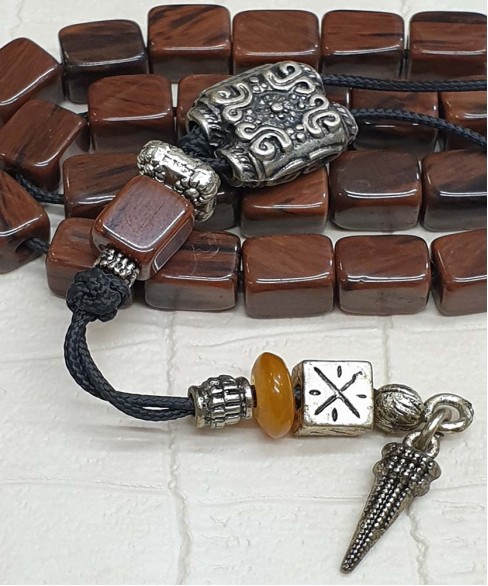 Κομπολόι από Οψιδιανό KOM11209