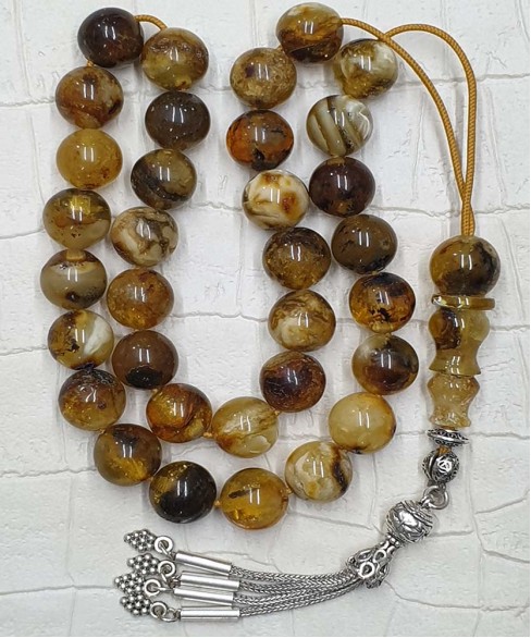 Κομπολόι από Κεχριμπάρι KOM11191