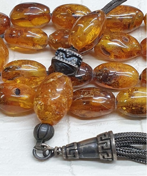 Κομπολόι από Κεχριμπάρι KOM11143