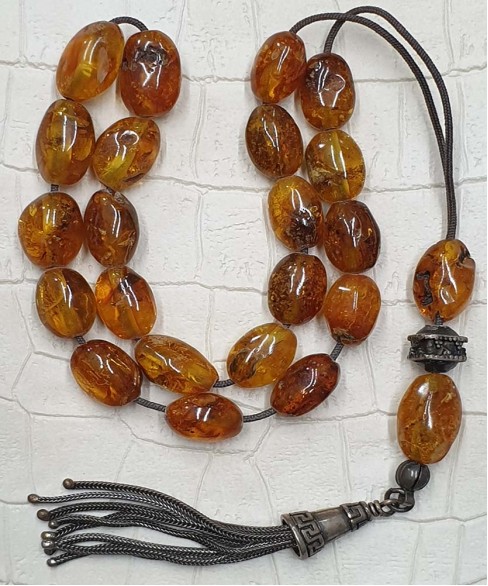 Κομπολόι από Κεχριμπάρι KOM11143