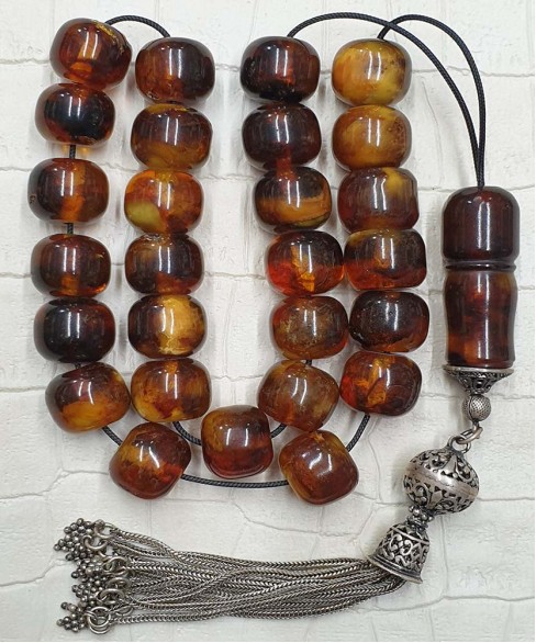 Κομπολόι από Κεχριμπάρι KOM11144