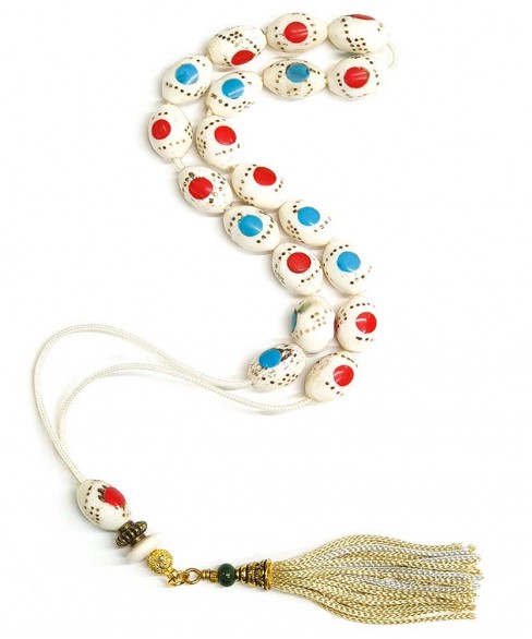 Κομπολόι από Κόκκαλο Καμήλας KOM11084