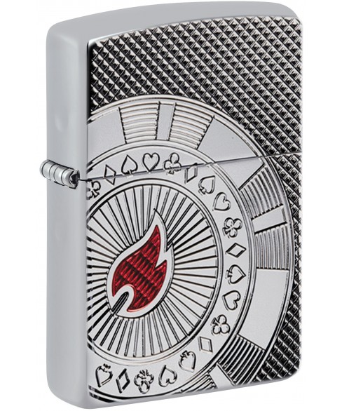 Zippo Armor® 49058 Poker Chip Design
