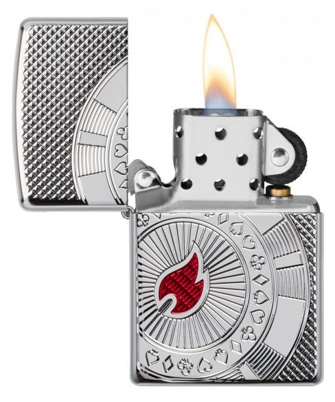 Zippo Armor® 49058 Poker Chip Design