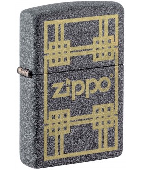 Zippo 48791 Logo Iron Stone