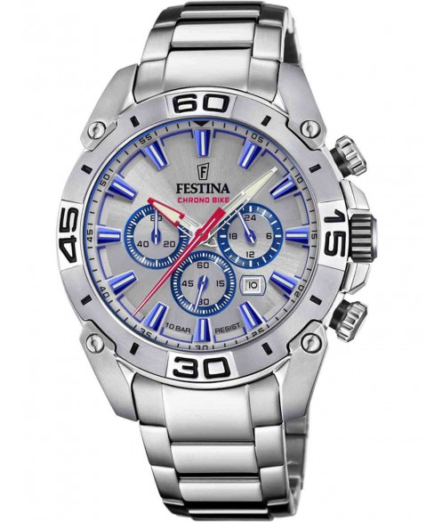 FESTINA Chrono Bike Chronograph Stainless Steel Bracelet F20543/1