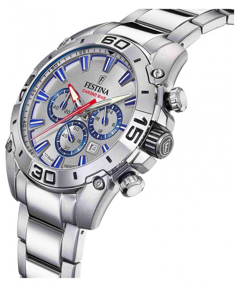 FESTINA Chrono Bike Chronograph Stainless Steel Bracelet F20543/1