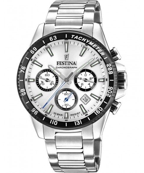 FESTINA Timeless Chronograph Stainless Steel Bracelet F20560/1