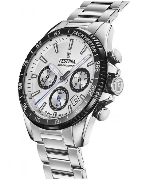 FESTINA Timeless Chronograph Stainless Steel Bracelet F20560/1