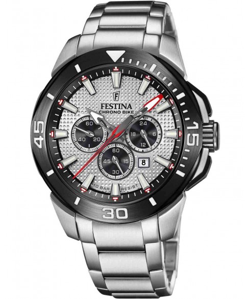FESTINA Chrono Bike Chronograph Stainless Steel Bracelet F20641/1