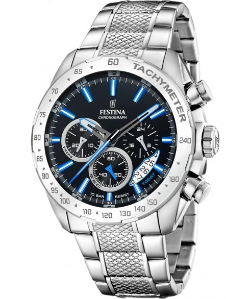 FESTINA Timeless Chronograph Silver Stainless Steel F20668/6