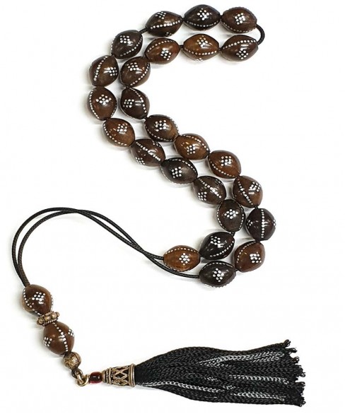 Κομπολόι από Έβενο KOM10039