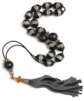 Κομπολόι από Έβενο KOM10892