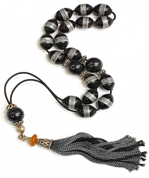 Κομπολόι από Έβενο KOM10892