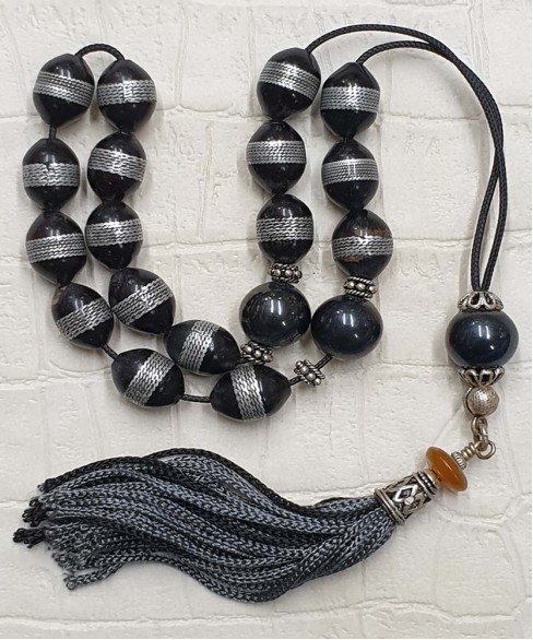 Κομπολόι από Έβενο KOM10892