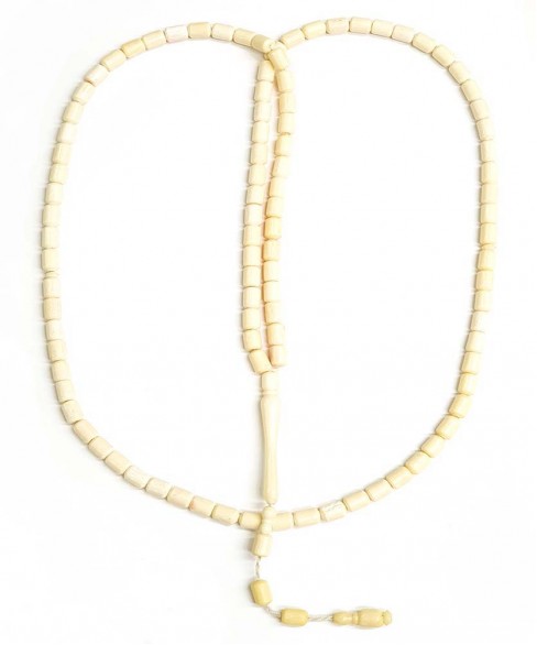 Τεσπίχ (Μουσουλμανικό Προσευχητάρι) από κόκκαλο καμήλας με 99 χάντρες TES10043