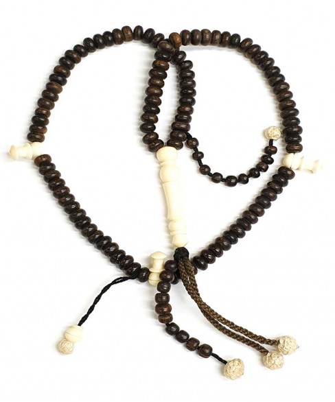 Τεσπίχ (Μουσουλμανικό Προσευχητάρι) από έβενο και κόκκαλο καμήλας με 99 χάντρες TES10044