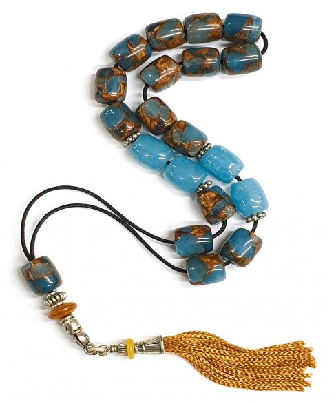 Κομπολόι από Ορυκτή Πέτρα KOM10827