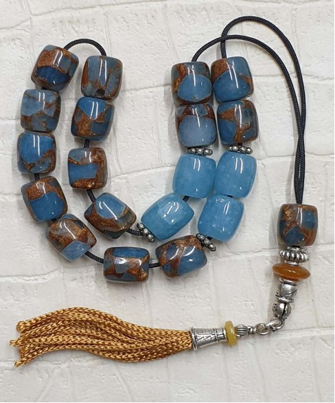 Κομπολόι από Ορυκτή Πέτρα KOM10827