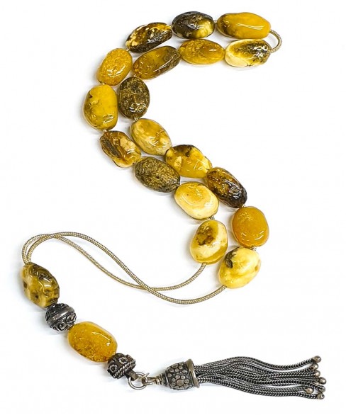 Κομπολόι από Κεχριμπάρι KOM10627